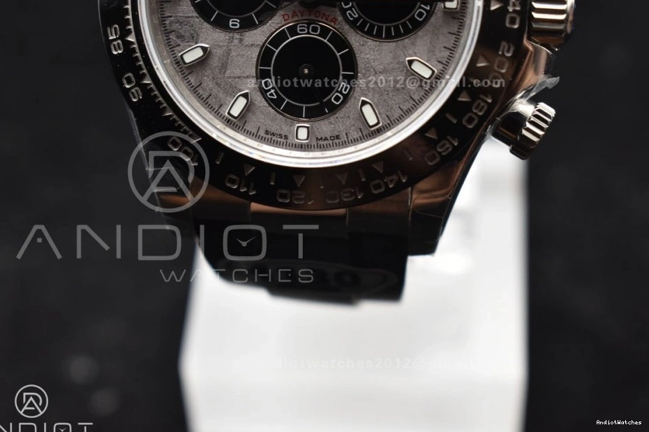 on Rubber 788 1:1 Edition Strap Gray Daytona Unisex Dial Oysterflex Best QF SA 116519 0515